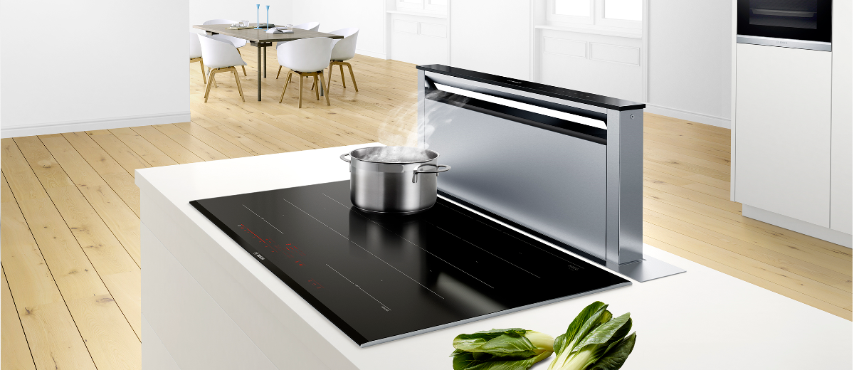 Ersetzt die herkömmliche Dunstabzugshaube: das leiseste und platzsparendste Belüftungssystem