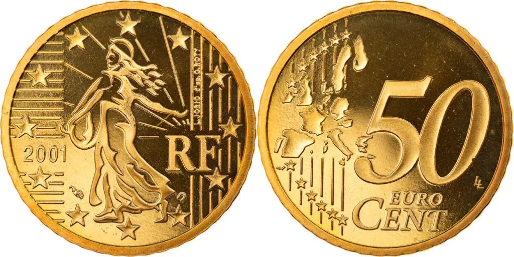 Schauen Sie sich die 50-Cent-Münzen bei sich zu Hause genau an, denn diese hier ist 11.500 Euro wert.